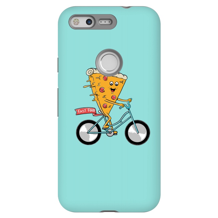 Pixel StrongFit Pizza Fast Food by Coffee Man