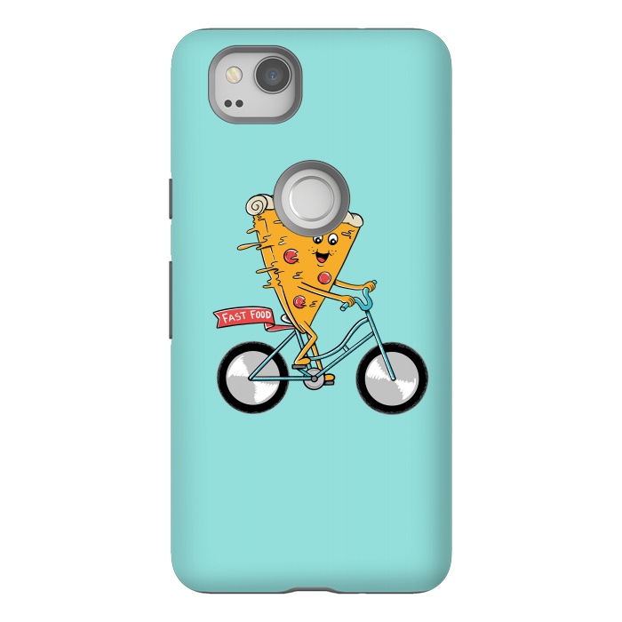 Pixel 2 StrongFit Pizza Fast Food by Coffee Man