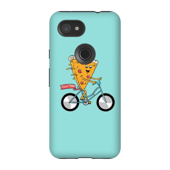 Pixel 3A StrongFit Pizza Fast Food by Coffee Man