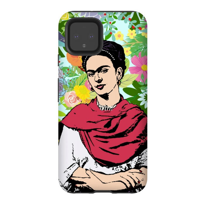 Pixel 4 StrongFit Frida kahlo by Jms