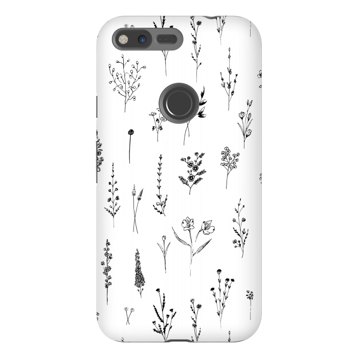 Pixel XL StrongFit Wildflowers by Anis Illustration