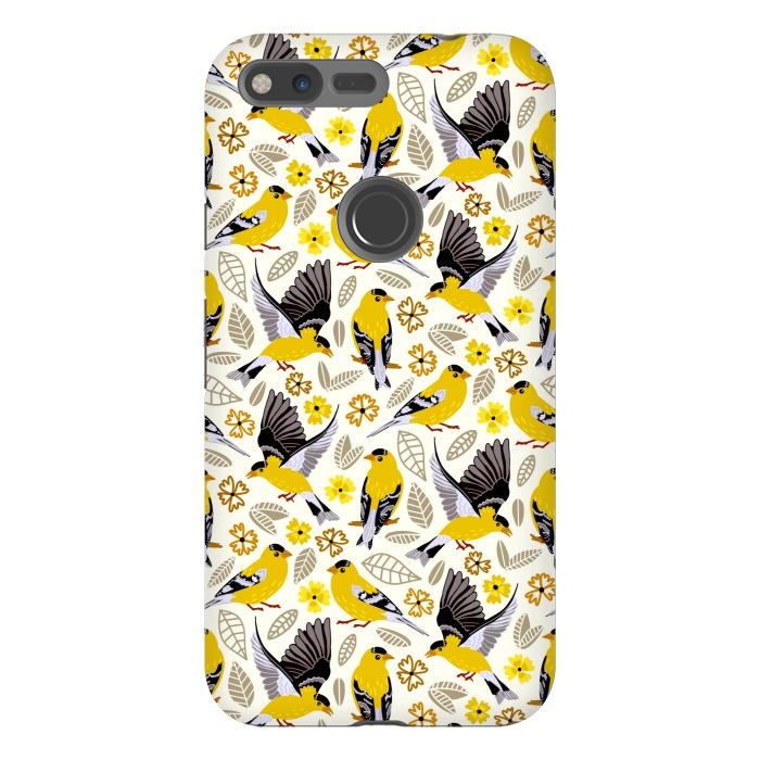 Pixel XL StrongFit Goldfinches  by Tigatiga