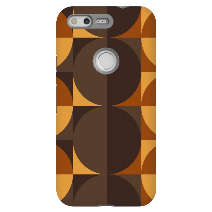 Pixel StrongFit brown circular square by TMSarts