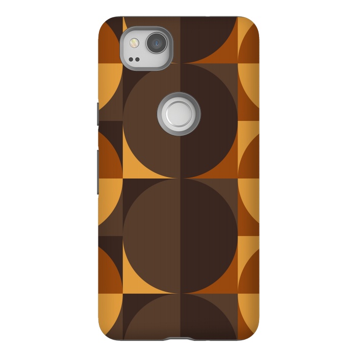 Pixel 2 StrongFit brown circular square by TMSarts