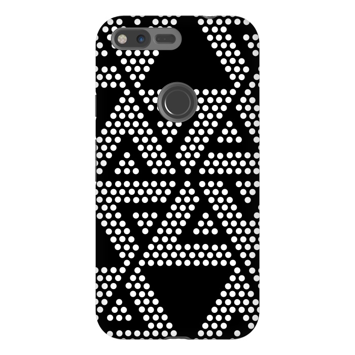 Pixel XL StrongFit polka dots triangles by TMSarts