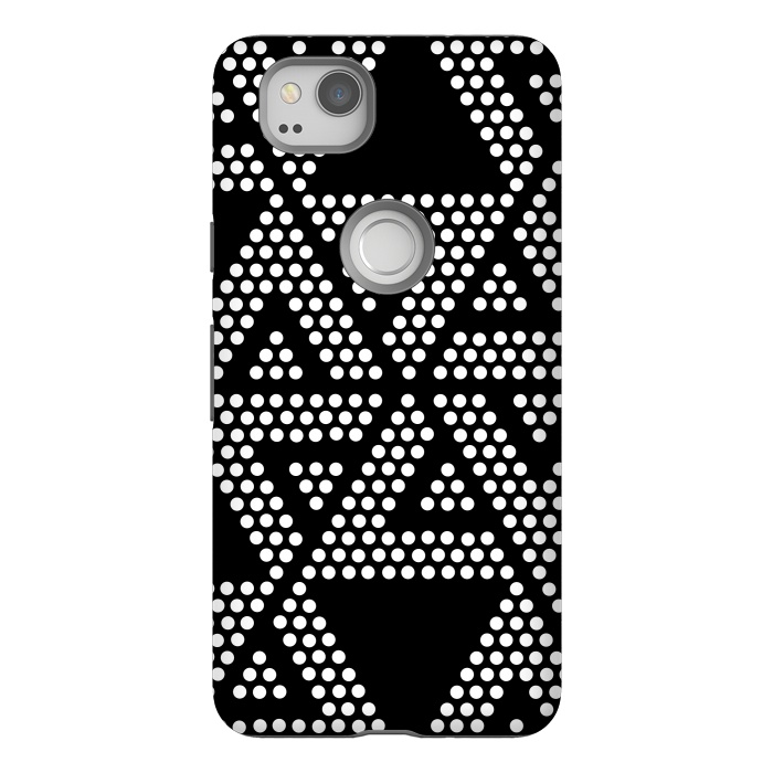 Pixel 2 StrongFit polka dots triangles by TMSarts