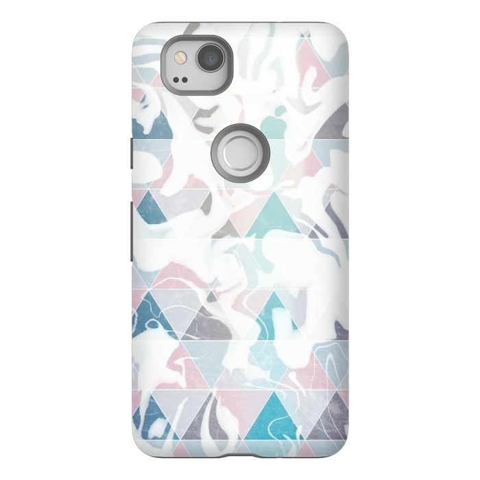 Pixel 2 StrongFit Geometric marble by Jms
