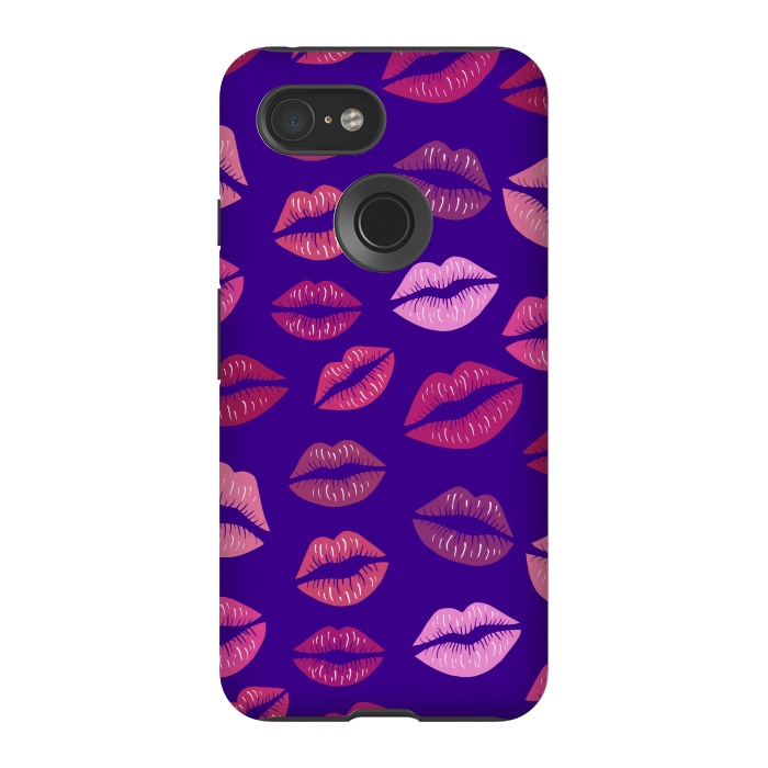 Pixel 3 StrongFit Kisses To Color by ArtsCase
