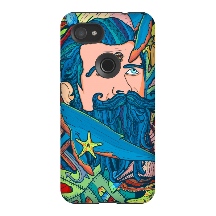 Pixel 3AXL StrongFit The king of the sea by Steve Wade (Swade)