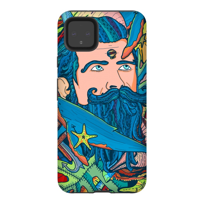 Pixel 4XL StrongFit The king of the sea by Steve Wade (Swade)