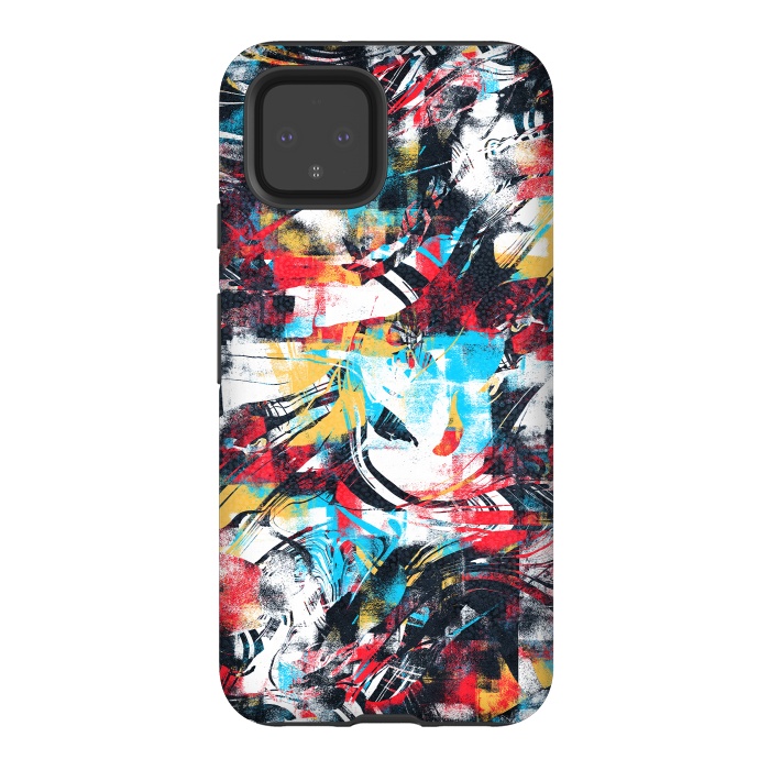 Pixel 4 StrongFit Abstract Flow II by Art Design Works