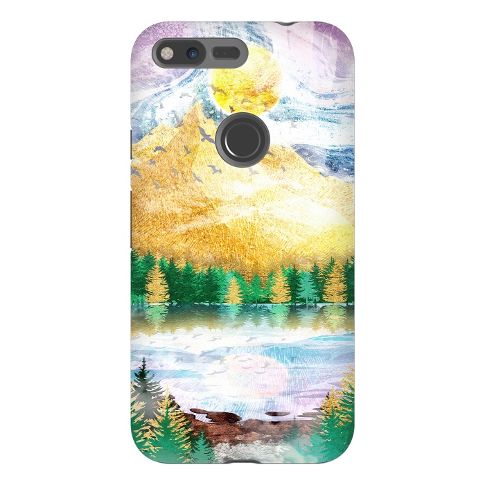 Pixel XL StrongFit Beauty of Nature - Illustration V by Art Design Works