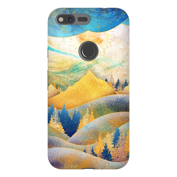 Pixel XL StrongFit Beauty of Nature - Illustration III by Art Design Works