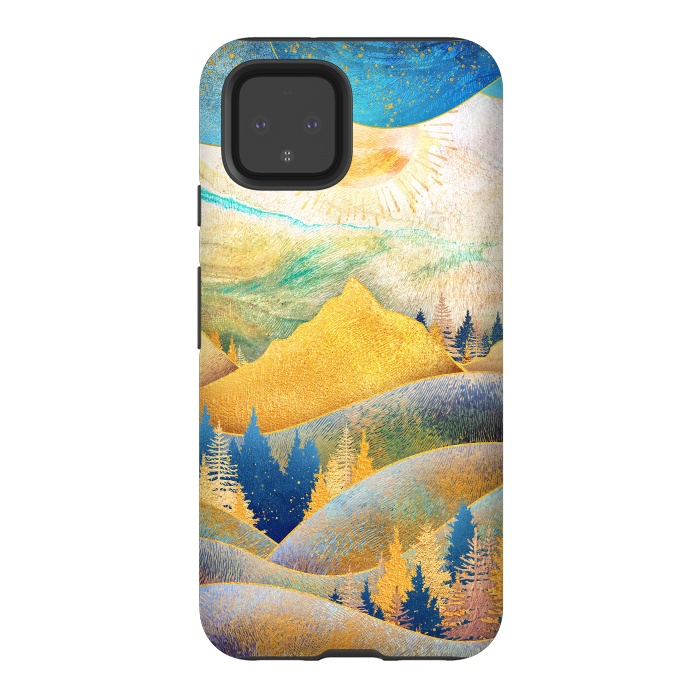 Pixel 4 StrongFit Beauty of Nature - Illustration III by Art Design Works