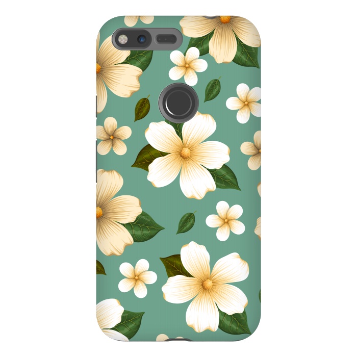 Pixel XL StrongFit WHITE FLORAL BEAUTIES by MALLIKA