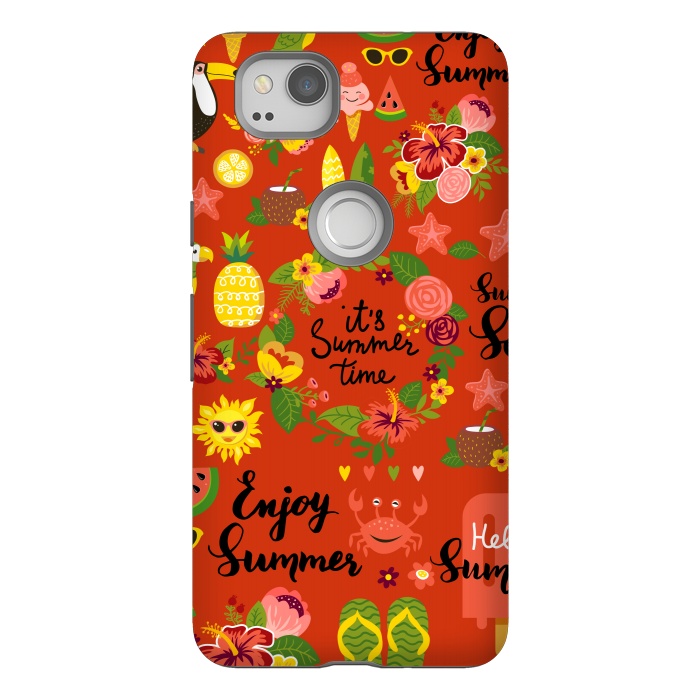 Pixel 2 StrongFit It´s Summer Time  by ArtsCase