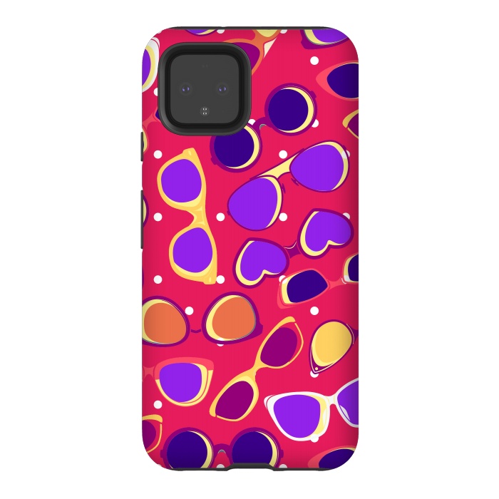 Pixel 4 StrongFit Summers In Warm Colors by ArtsCase