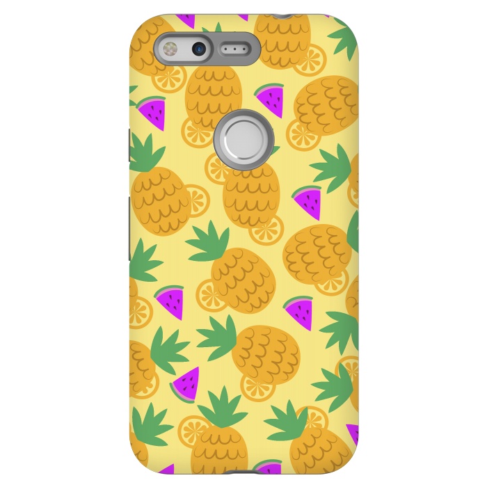 Pixel StrongFit Rain Of Watermelons And Pineapples by ArtsCase
