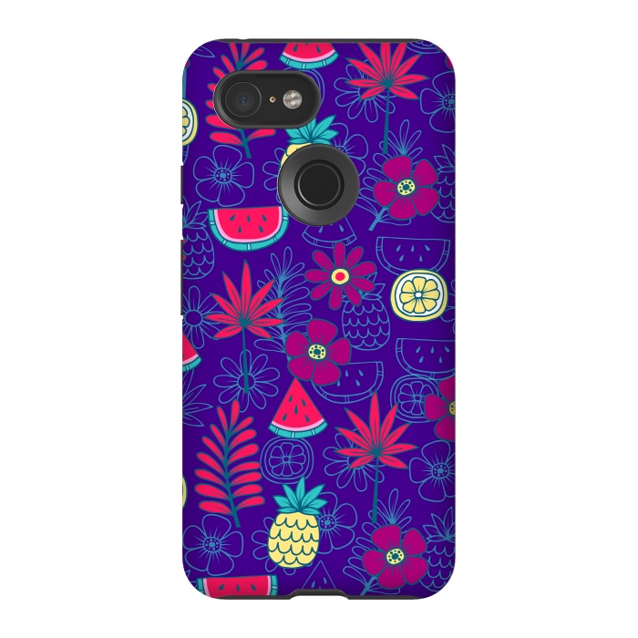 Pixel 3 StrongFit Tropical Watermelons by ArtsCase