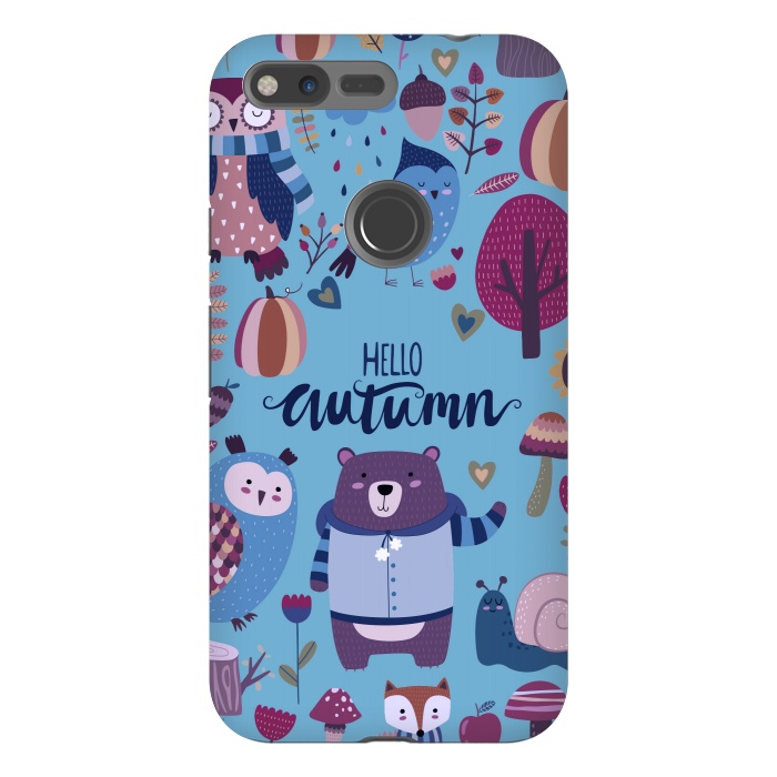 Pixel XL StrongFit Autumn In Cold Colors by ArtsCase