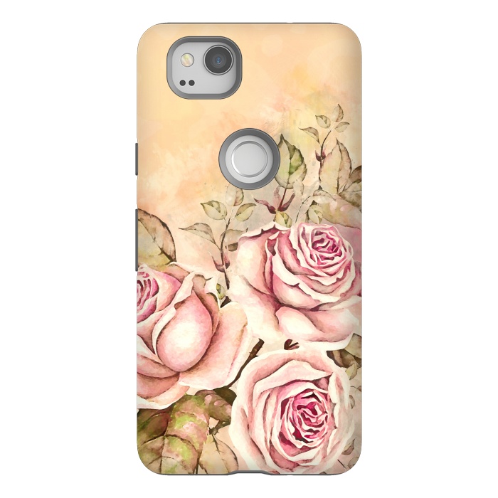 Pixel 2 StrongFit Sweet Rosa by Creativeaxle