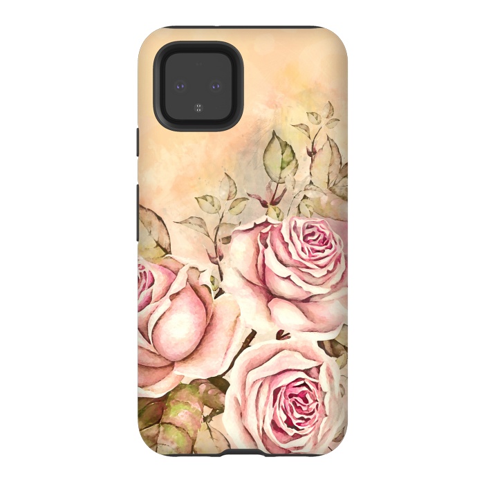 Pixel 4 StrongFit Sweet Rosa by Creativeaxle