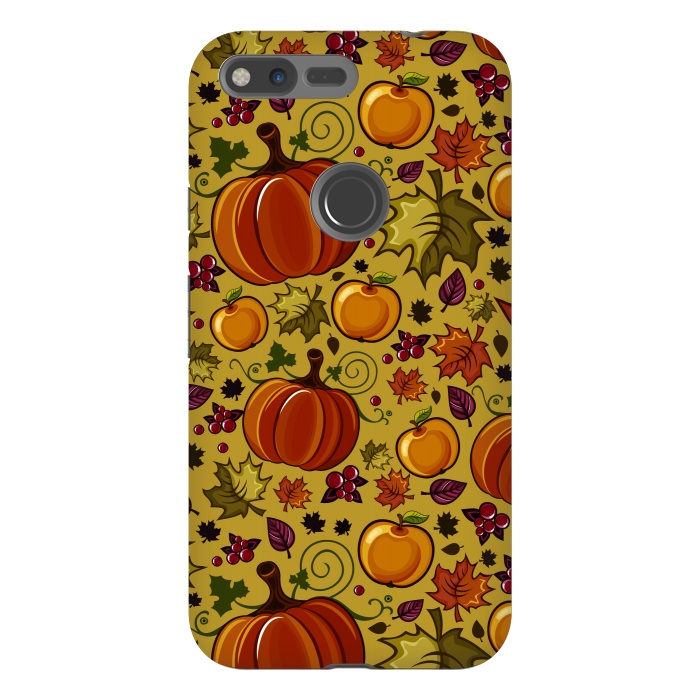 Pixel XL StrongFit Pumpkin, Autumn Rich Pumpkin by ArtsCase