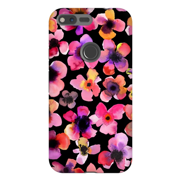 Pixel XL StrongFit Happy Sweet Flowers by Ninola Design