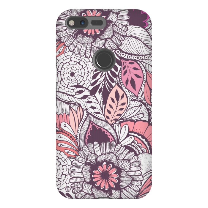 Pixel XL StrongFit WildFlorals  by Rose Halsey