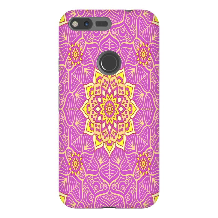 Pixel XL StrongFit center of the universe in mandala by ArtsCase