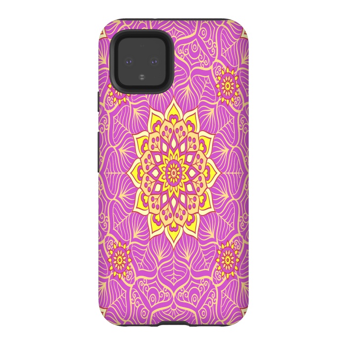 Pixel 4 StrongFit center of the universe in mandala by ArtsCase