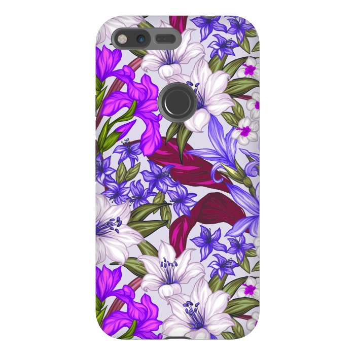Pixel XL StrongFit lilies flowers happy for you by ArtsCase