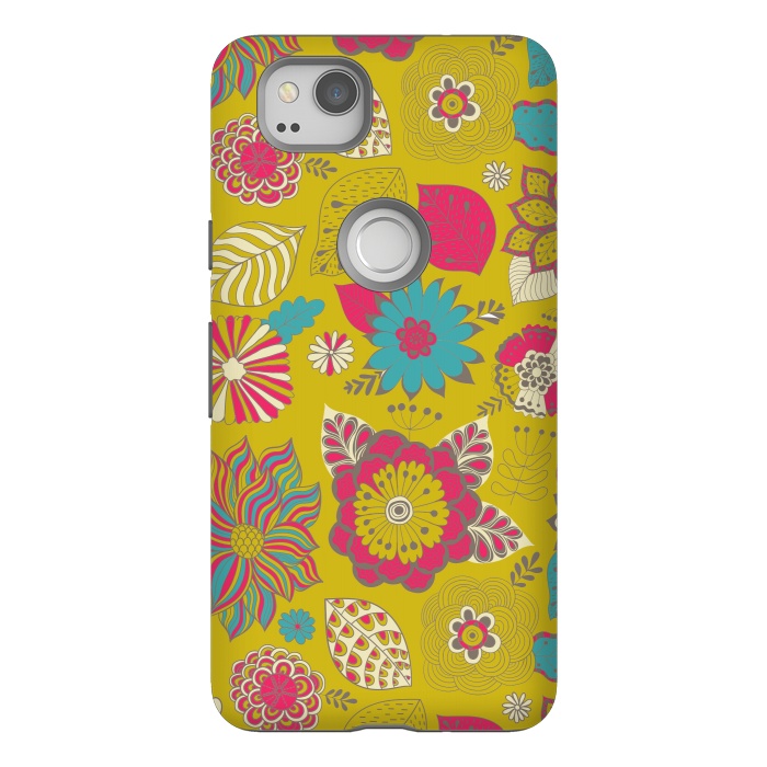 Pixel 2 StrongFit country flowers for summer by ArtsCase