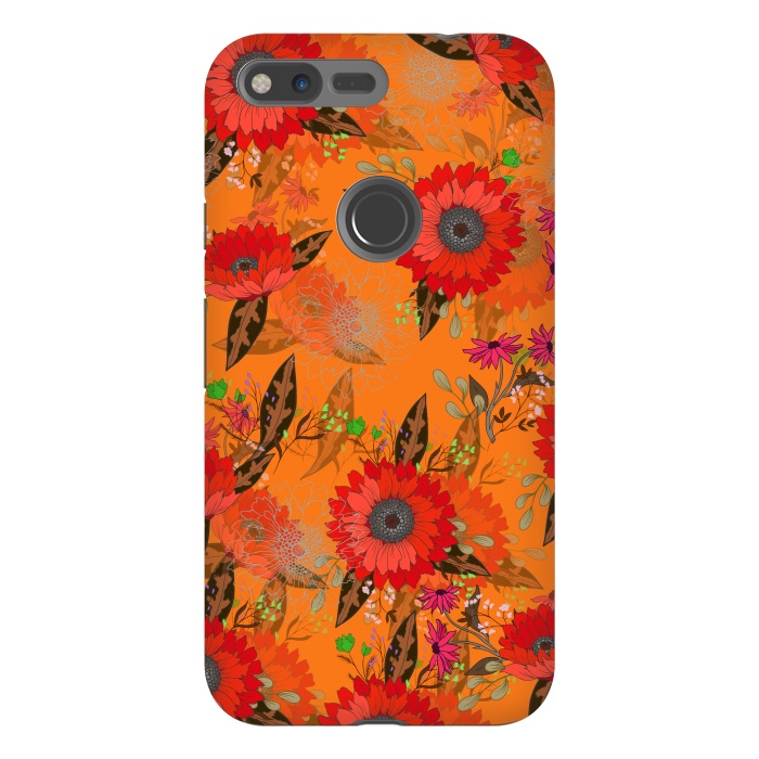 Pixel XL StrongFit Sunflowers for October by ArtsCase