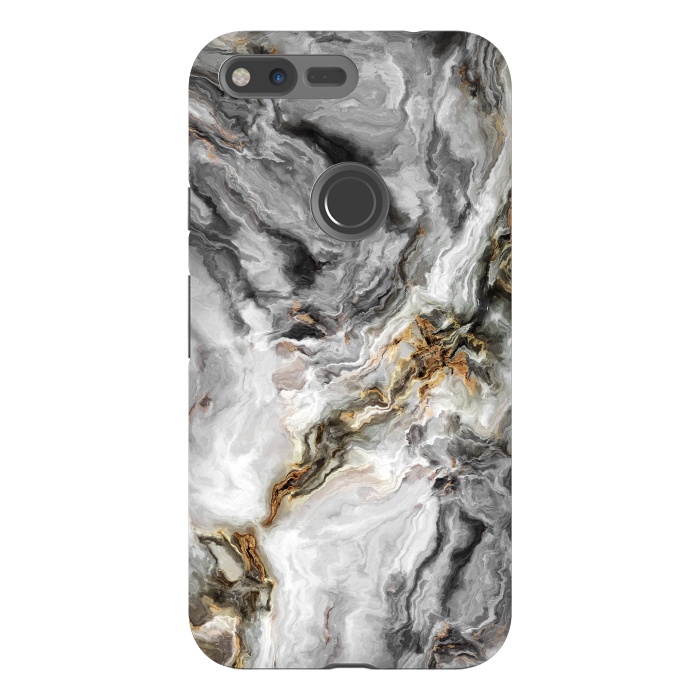 Pixel XL StrongFit Marble N256 by ArtsCase
