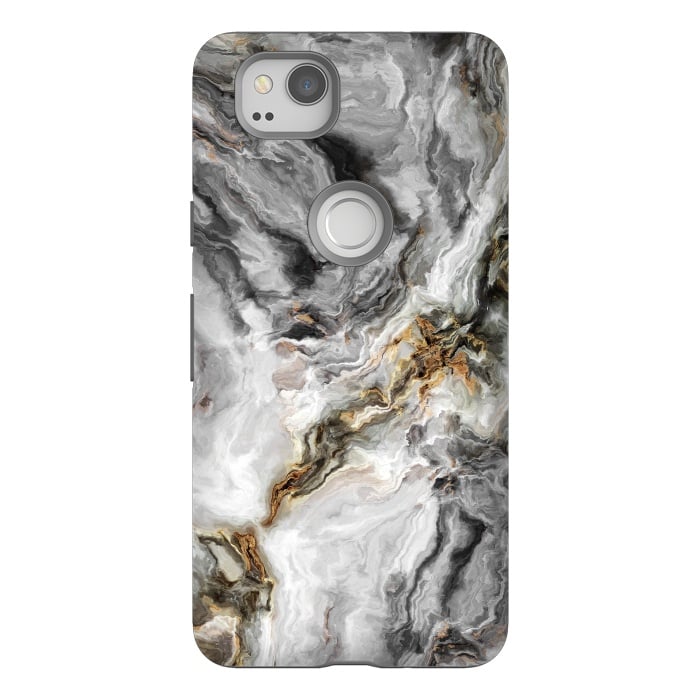 Pixel 2 StrongFit Marble N256 by ArtsCase