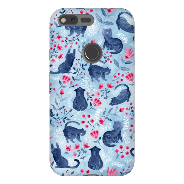Pixel XL StrongFit Folksy Fur Baby by gingerlique