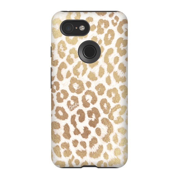 Pixel 3 StrongFit ReaL LeOpard - Greek Ancient Gold by ''CVogiatzi.