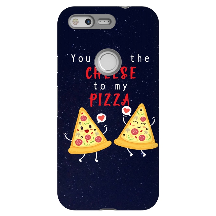 Pixel StrongFit YOU ARE THE CHEESE TO MY PIZZA by MALLIKA