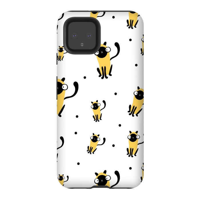 Pixel 4 StrongFit cool cats by haroulita