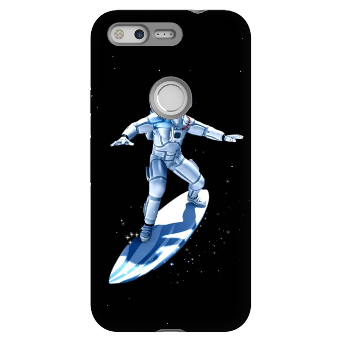 Pixel StrongFit surf astronaut by haroulita