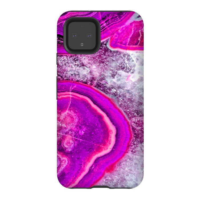 Pixel 4 StrongFit agate slice by haroulita