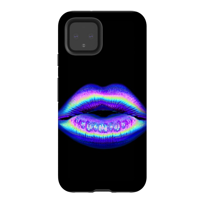 Pixel 4 StrongFit purple lips by haroulita