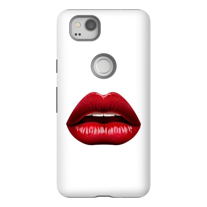 Pixel 2 StrongFit red lips by haroulita