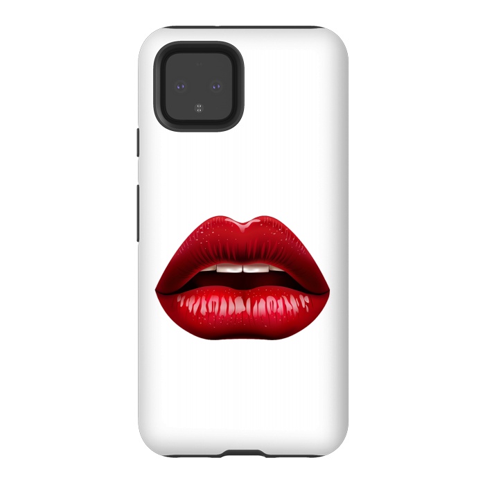 Pixel 4 StrongFit red lips by haroulita