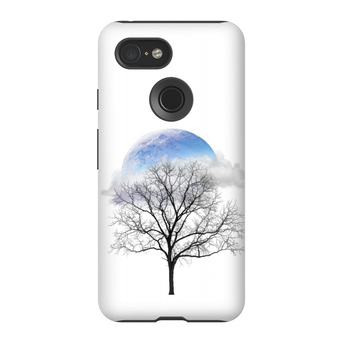 Pixel 3 StrongFit winter tree by haroulita