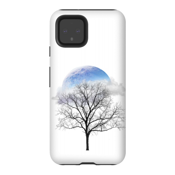 Pixel 4 StrongFit winter tree by haroulita