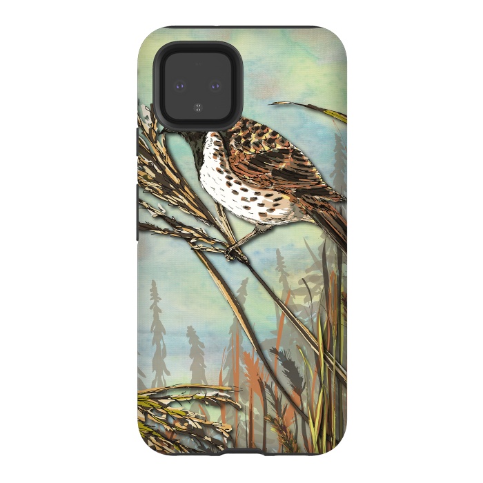 Pixel 4 StrongFit Reedbunting by Lotti Brown