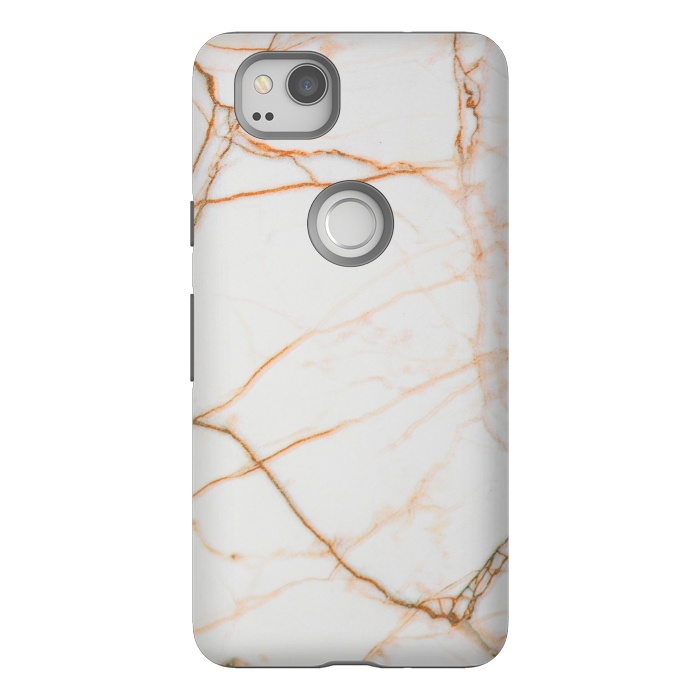 Pixel 2 StrongFit Gold marble by Winston
