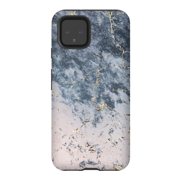 Pixel 4 StrongFit Pink and blue marble by Winston